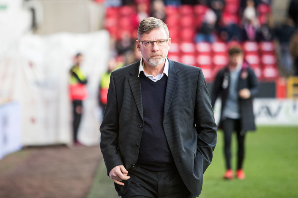 ABERDEEN, SCOTLAND - DECEMBER 22: Hearts manager Craig Levein during the Ladbrokes Scottish Premiership match between Aberdeen and Hearts at Pittodrie Stadium on December 22, 2018 in Aberdeen, Scotland. 