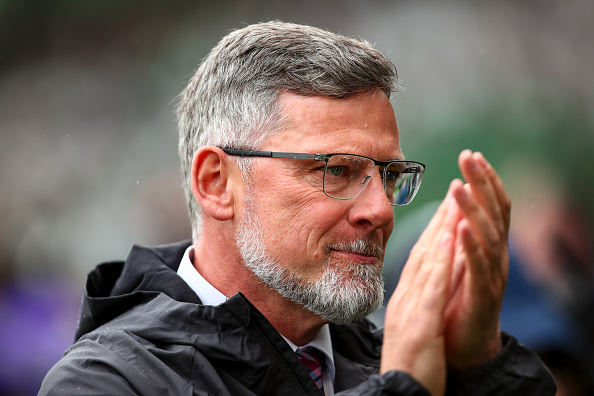 GLASGOW, SCOTLAND - MAY 25: Craig Levein the head coach / manager of Hearts during the William Hill Scottish Cup final between Heart of Midlothian and Celtic at Hampden Park on May 25, 2019 in Glasgow, Scotland.