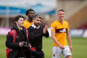 Stephen Robinson has praise for supporters.