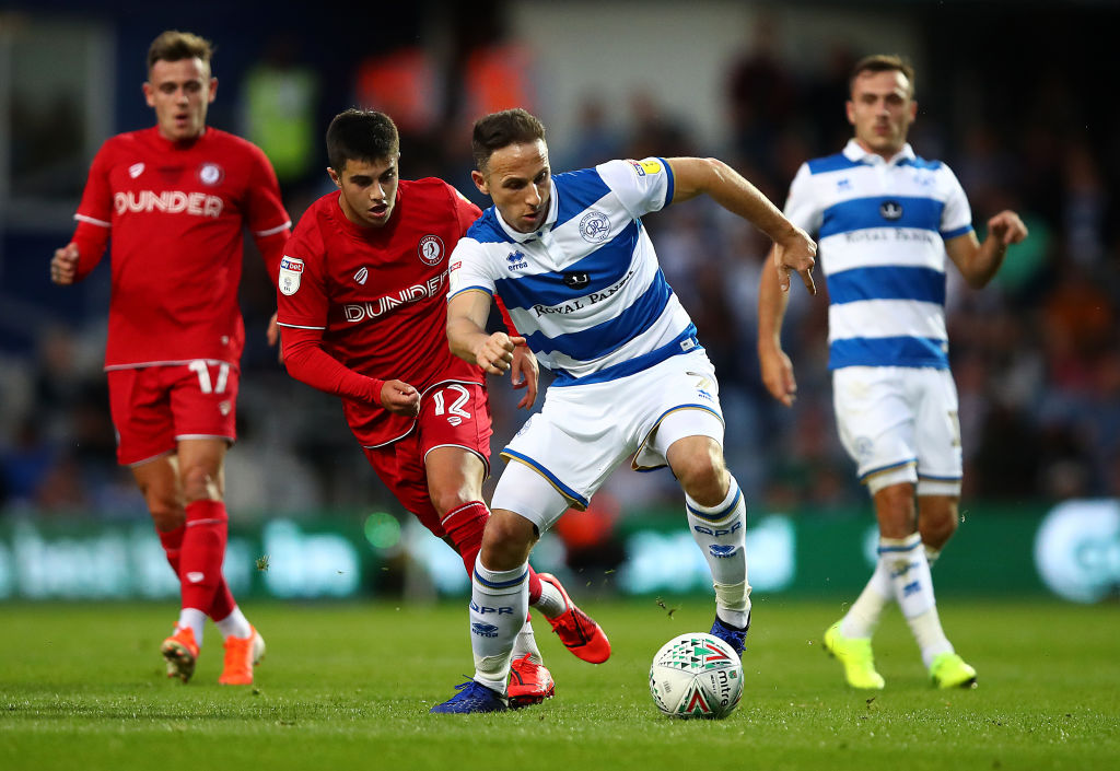 Kelly was handed his QPR debut during this clash.