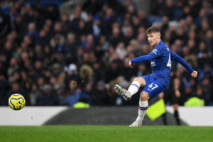 Billy Gilmour in Blues action
