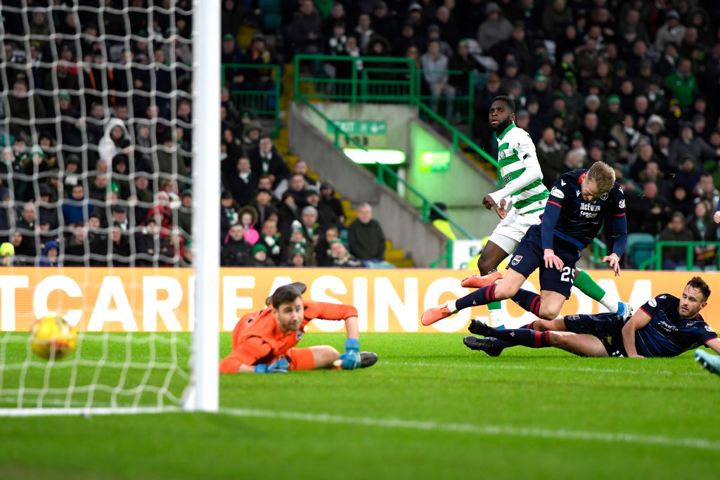 Chelsea loanee Baxter is the the Staggies number one.
