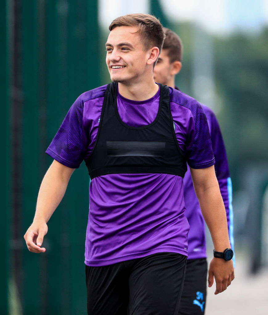 Manchester City Pre-Season Training Session