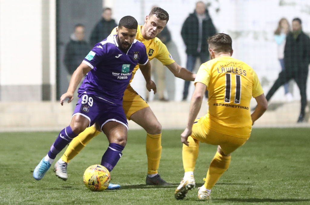 SOCCER SPAIN WINTER CAMP ANDERLECHT VS LIVINGSTON