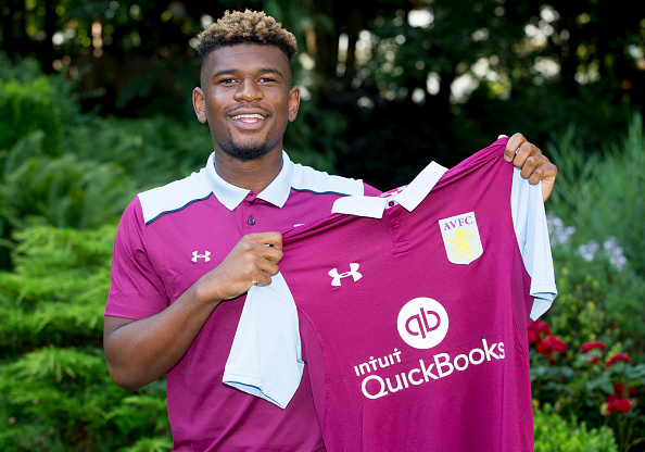 Aston Villa Unveil New Signing Aaron Tshibola
