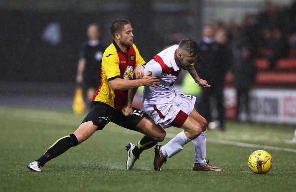 Airdrie v Partick Thistle - Betfred Cup First Round