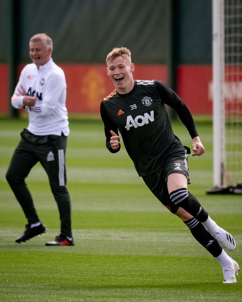 Manchester United Training Session