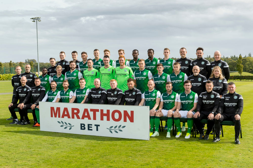 Hibernian FC Head shots Season 2018/19