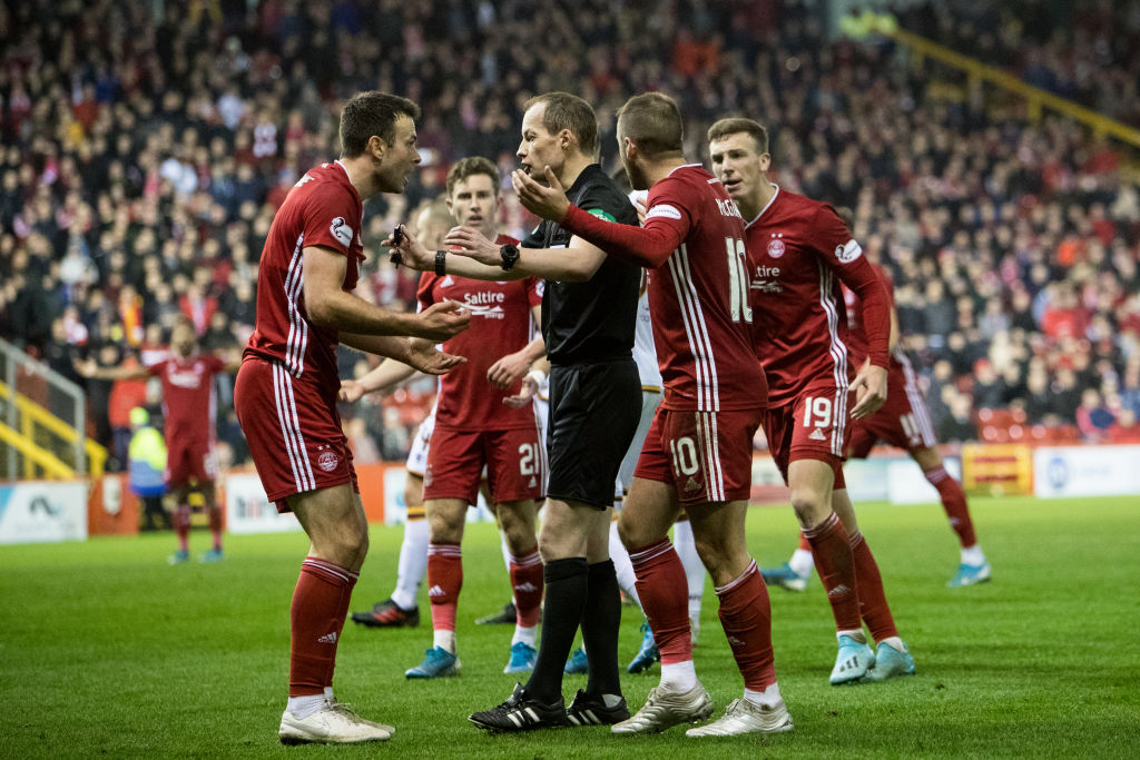 Aberdeen v Motherwell - Ladbrokes Scottish Premiership