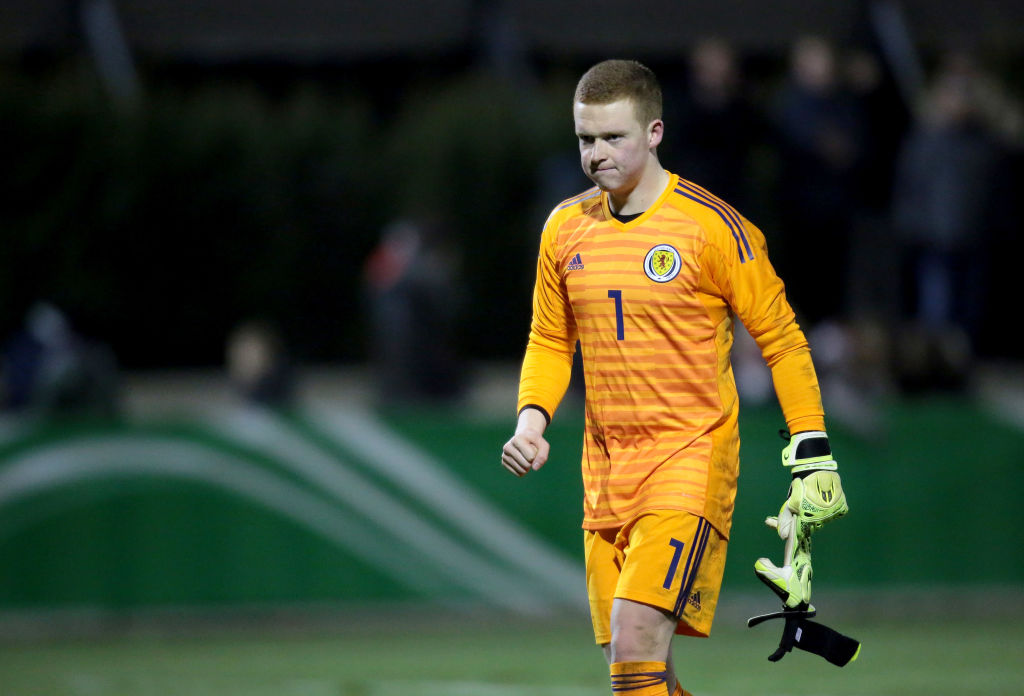 U19 Germany v U19 Scotland - UEFA Under19 European Championship Qualifier