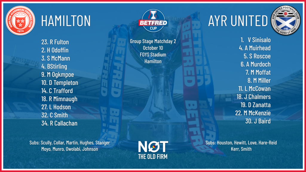 Hamilton v Ayr