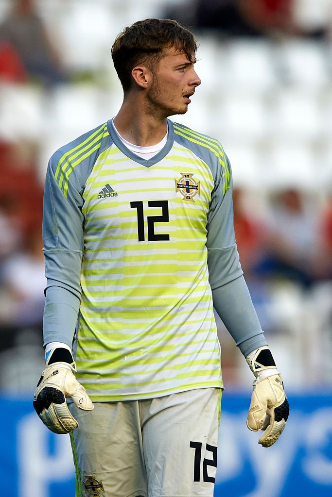 Conor Hazard is Northern Ireland's third choice goalkeeper