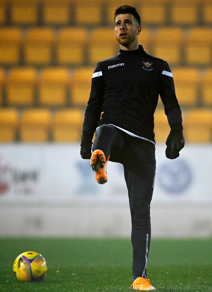 St Johnstone striker Guy Melamed