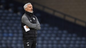 St Mirren manager Jim Goodwin