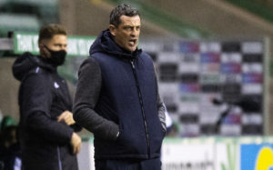Hibs boss Jack Ross.