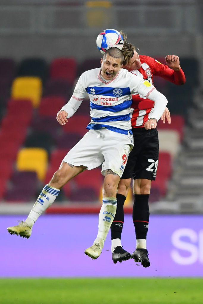 Lyndon Dykes in action for QPR