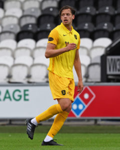 Jack Fitzwater in action for Livingston