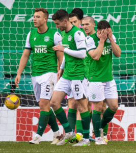 Hibs face Celtic next Monday.
