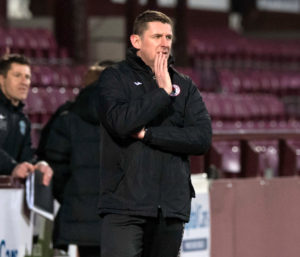 21/01/17 WILLIAM HILL SCOTTISH CUP 4TH RND.BONNYRIGG ROSE v HIBERNIAN.TYNECASTLE - EDINBURGH.Bonnyrigg Rose manager Robbie Horn