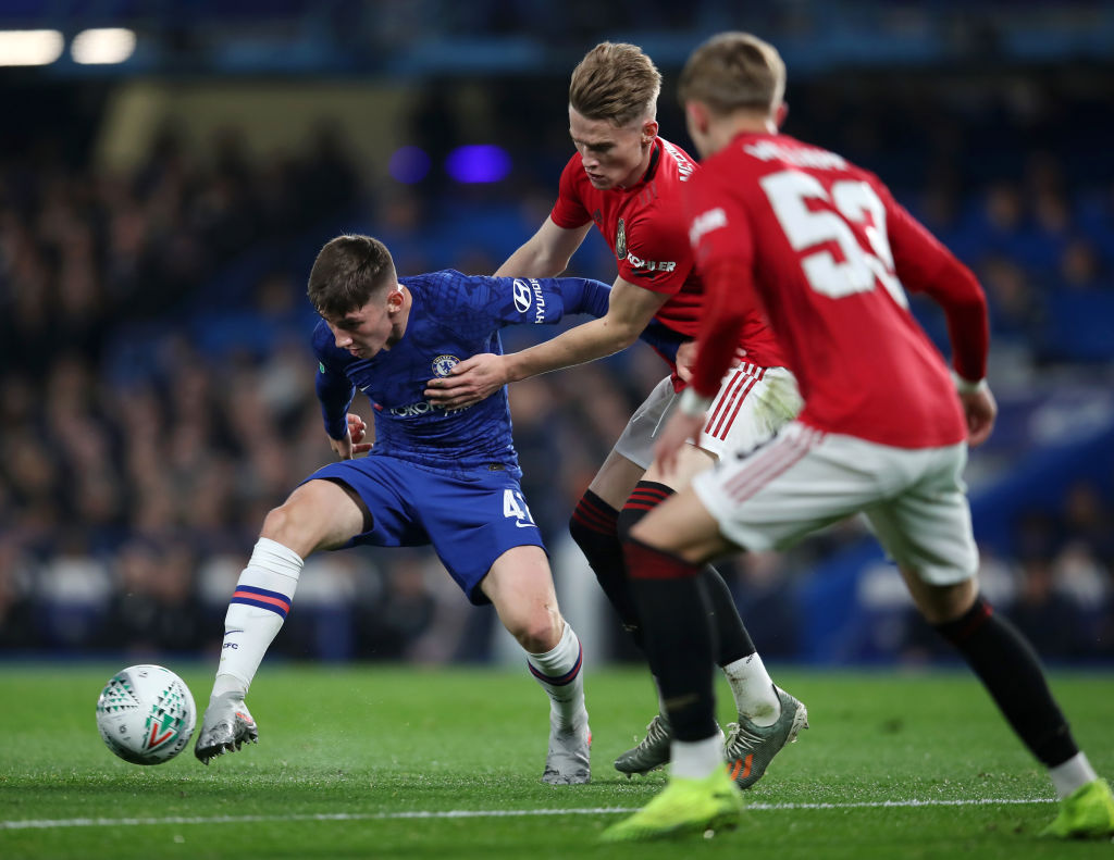 Chelsea FC v Manchester United - Carabao Cup Round of 16