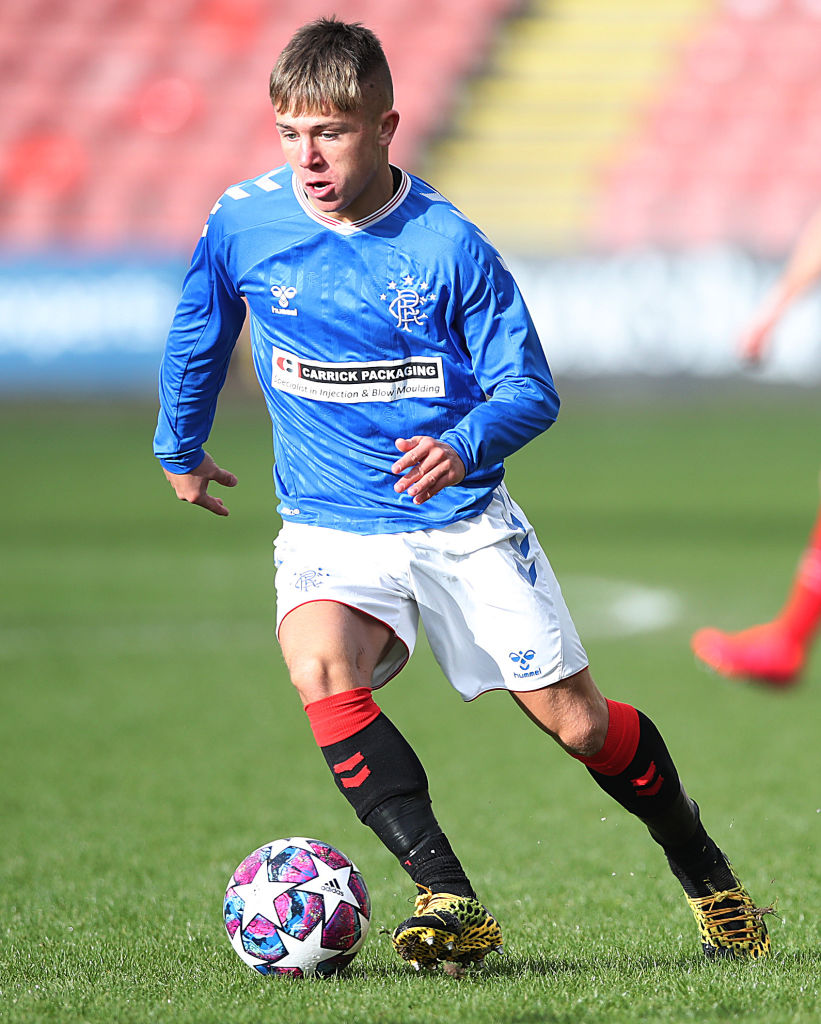 Rangers U19 v Atletico Madrid U19 - UEFA Youth League Play-Offs