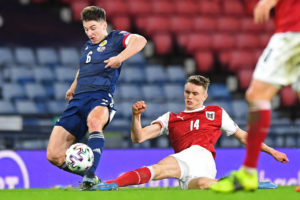Arsenal man Kieran Tierney was excellent.