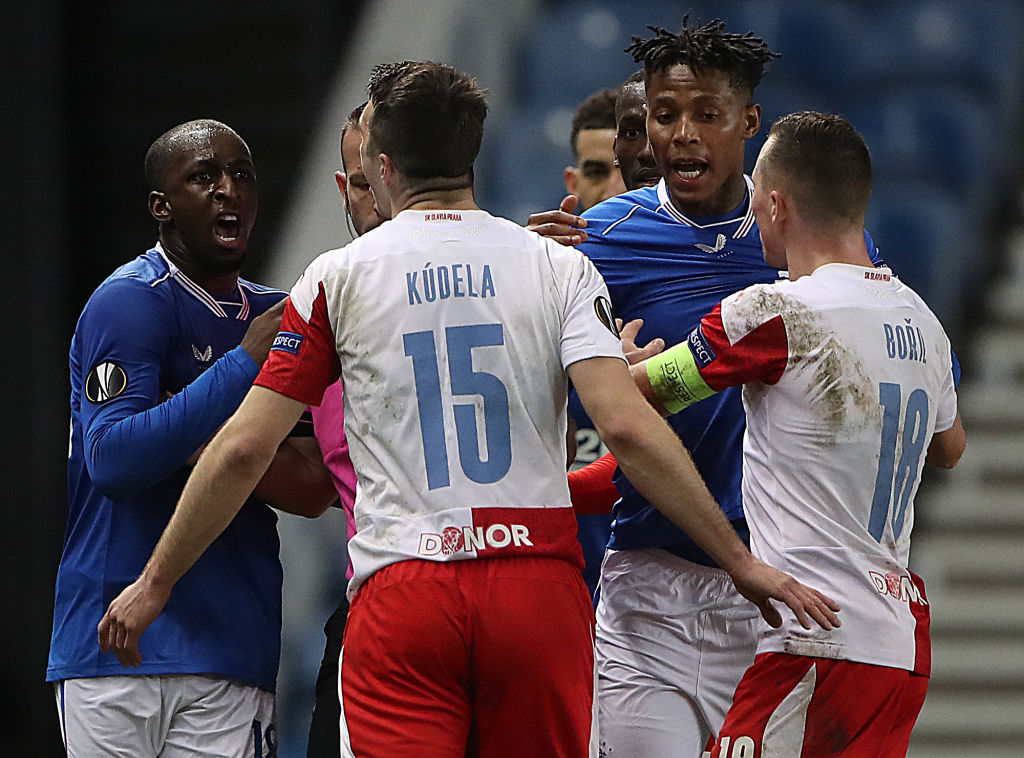 Rangers v Slavia Praha - UEFA Europa League Round Of 16 Leg Two