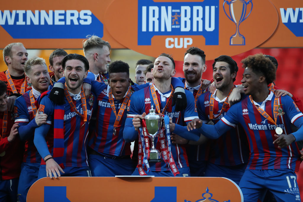 Dumbarton FC v Inverness Caledonian Thistle FC - IRN-BRU Scottish Challenge Cup Final
