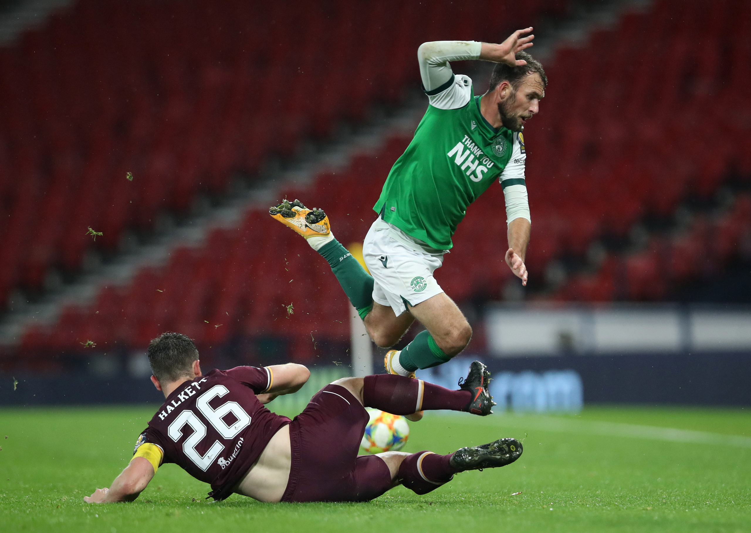 Heart of Midlothian v Hibernian - Scottish Cup: First Semi-Final