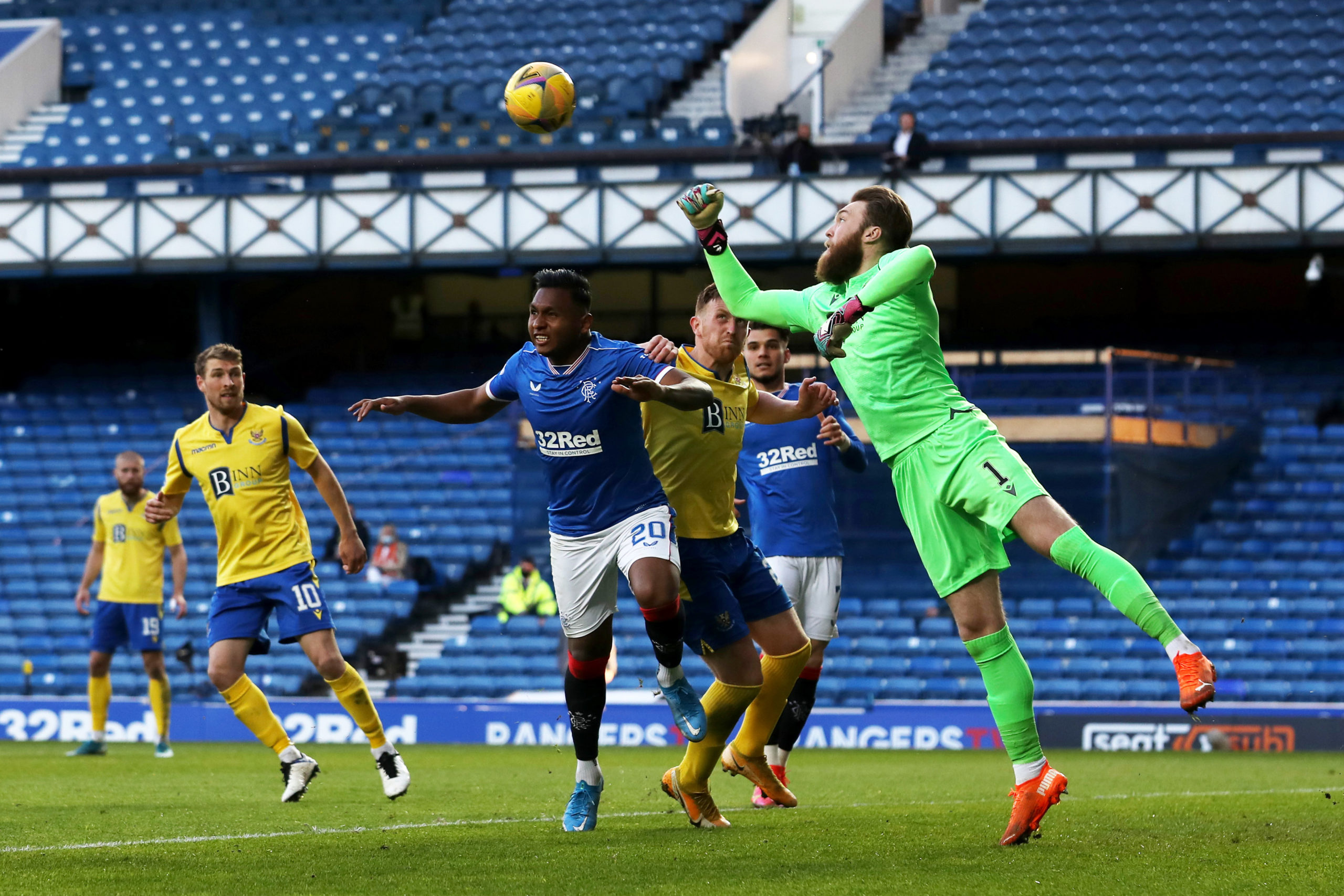 Rangers v St Johnstone - William Hill Scottish Cup