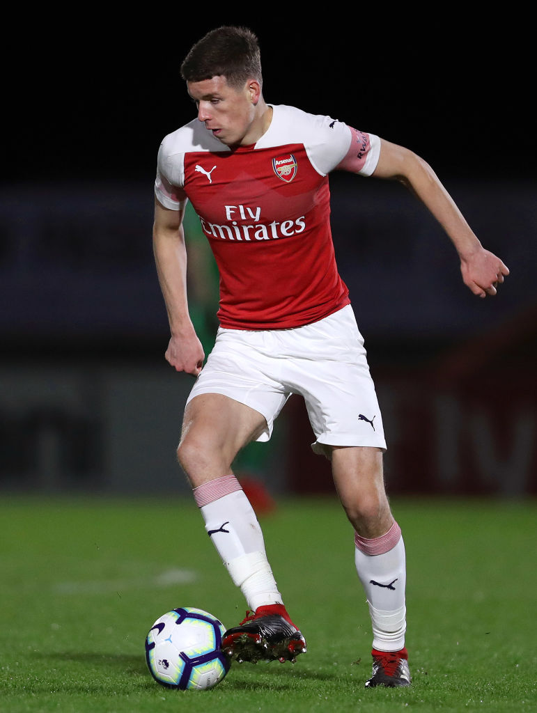 The former Arsenal star is with St Johnstone until 2023.