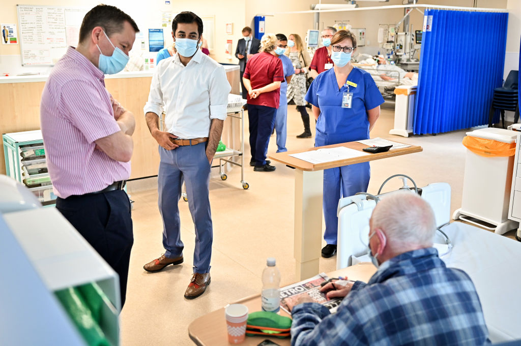 Scotland's Health Secretary Visits Monklands University Hospital