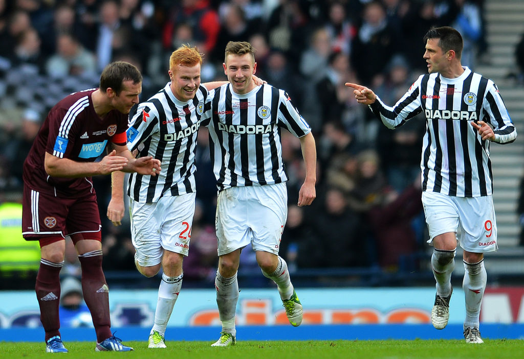 St Mirren v Hearts - Scottish Communities League Cup Final
