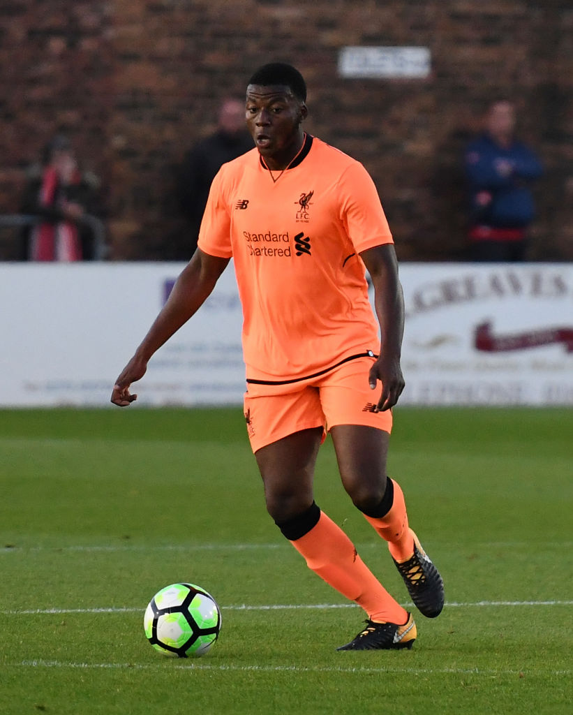 Liverpool U23 v Fleetwood Town Development Squad - Molson Coors Senior Cup final