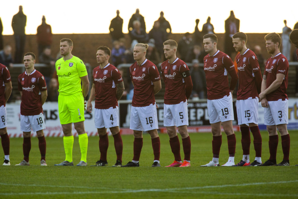 Part-timers Arbroath Football Club Nearing Promotion To The Scottish Premiership
