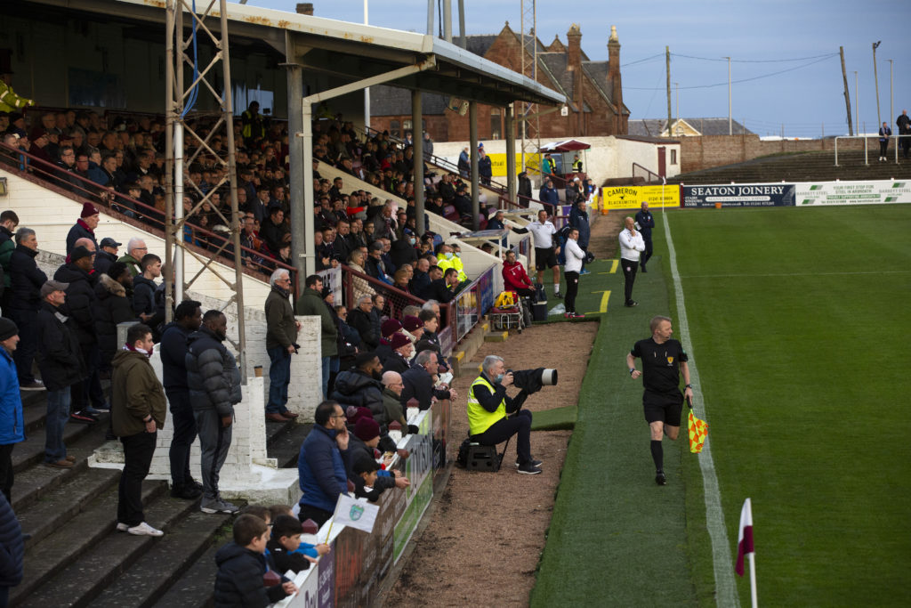 Part-timers Arbroath Football Club Nearing Promotion To The Scottish Premiership