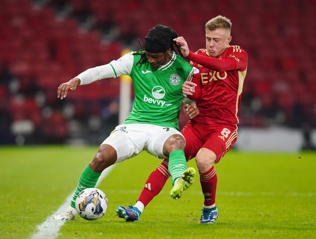 Hibernian FC v Aberdeen - Viaplay Cup Semi Final