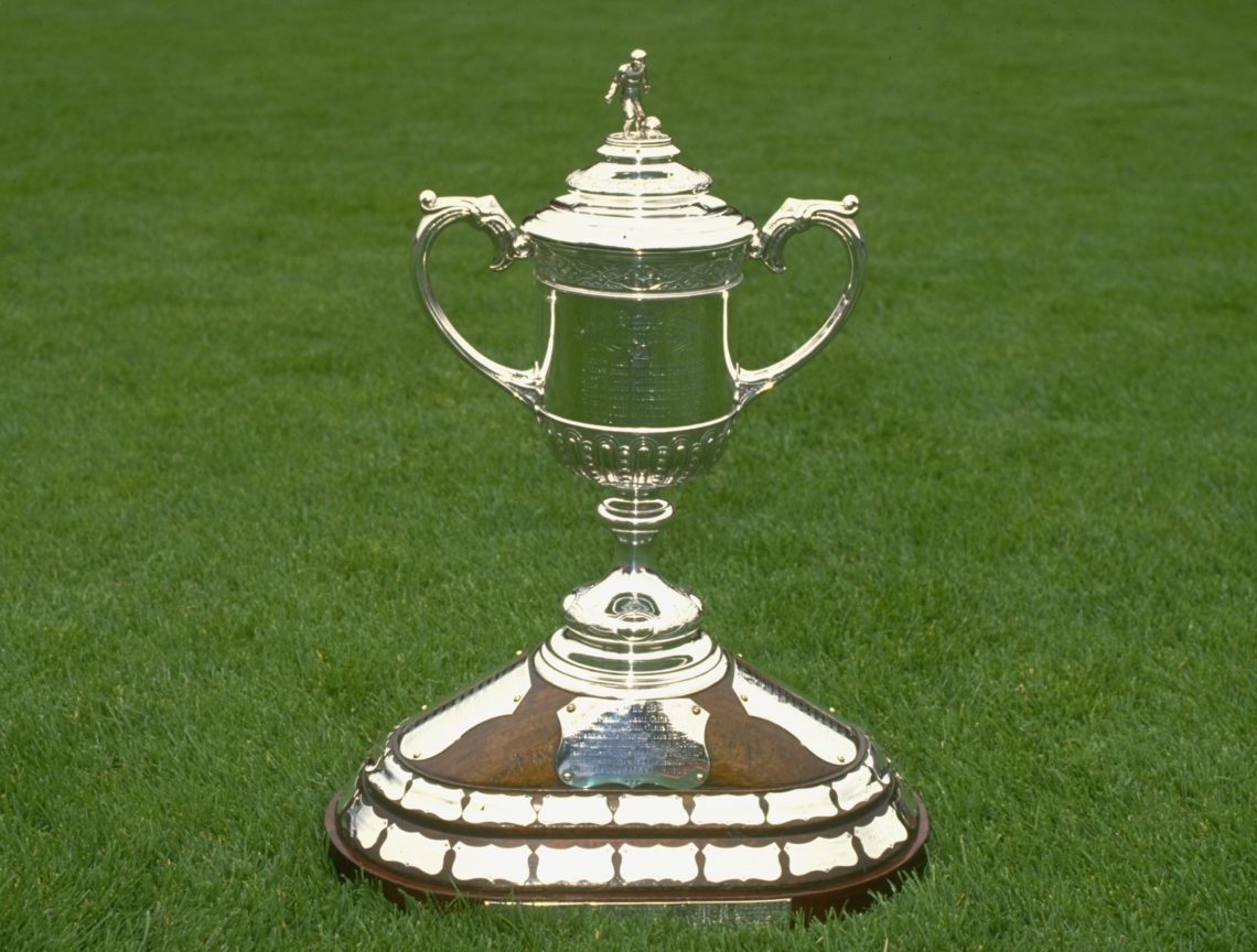 1990: General view of the Scottish FA Cup Trophy. Mandatory Credit: Allsport UK /Allsport
