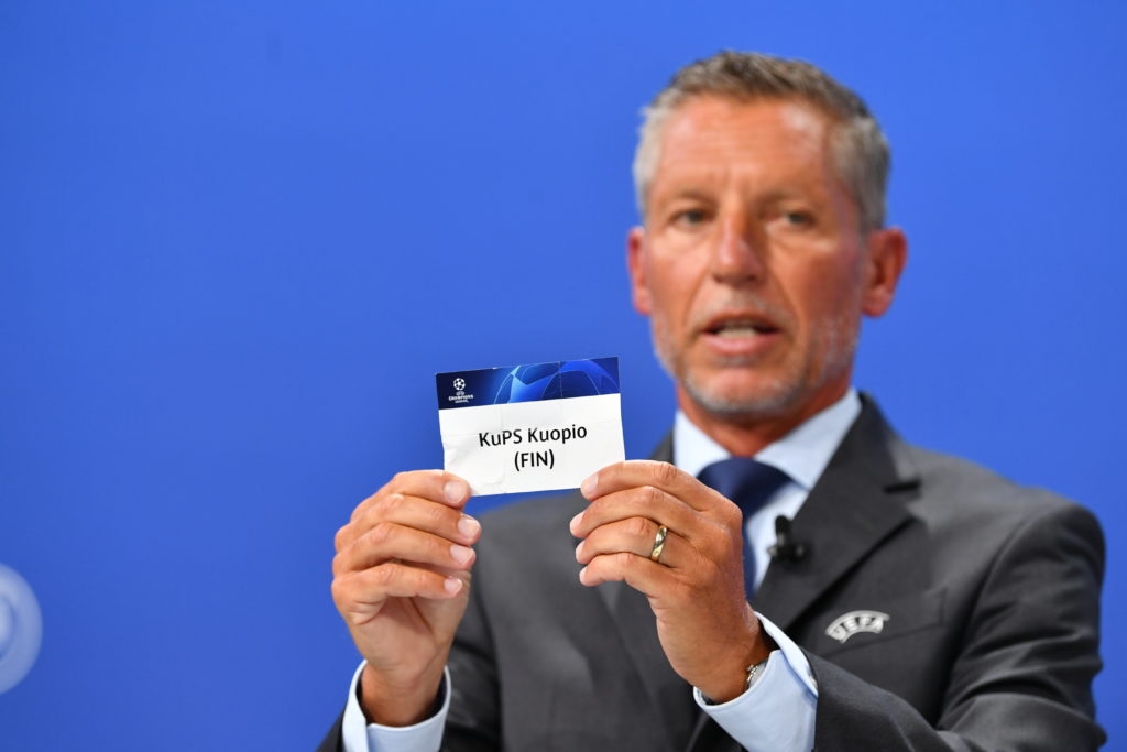 UEFA Champions League 2020/21 First Qualifying Round Draw