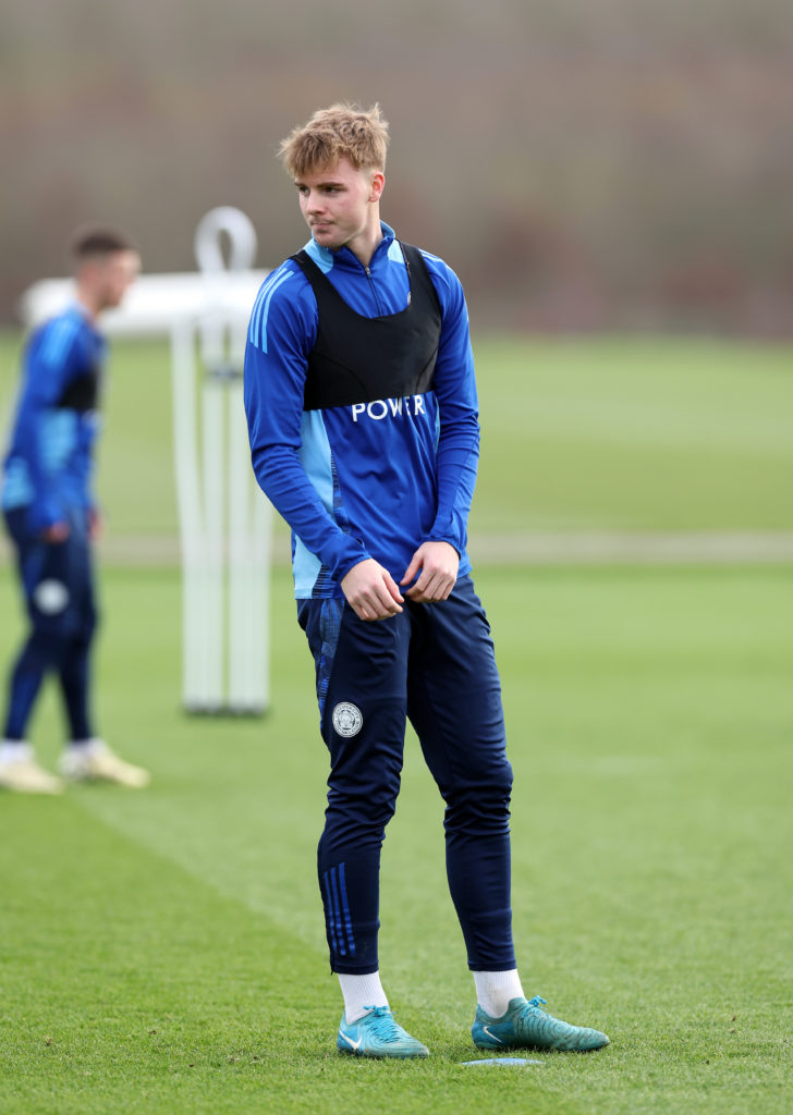 Leicester City Training Session and Press Conference